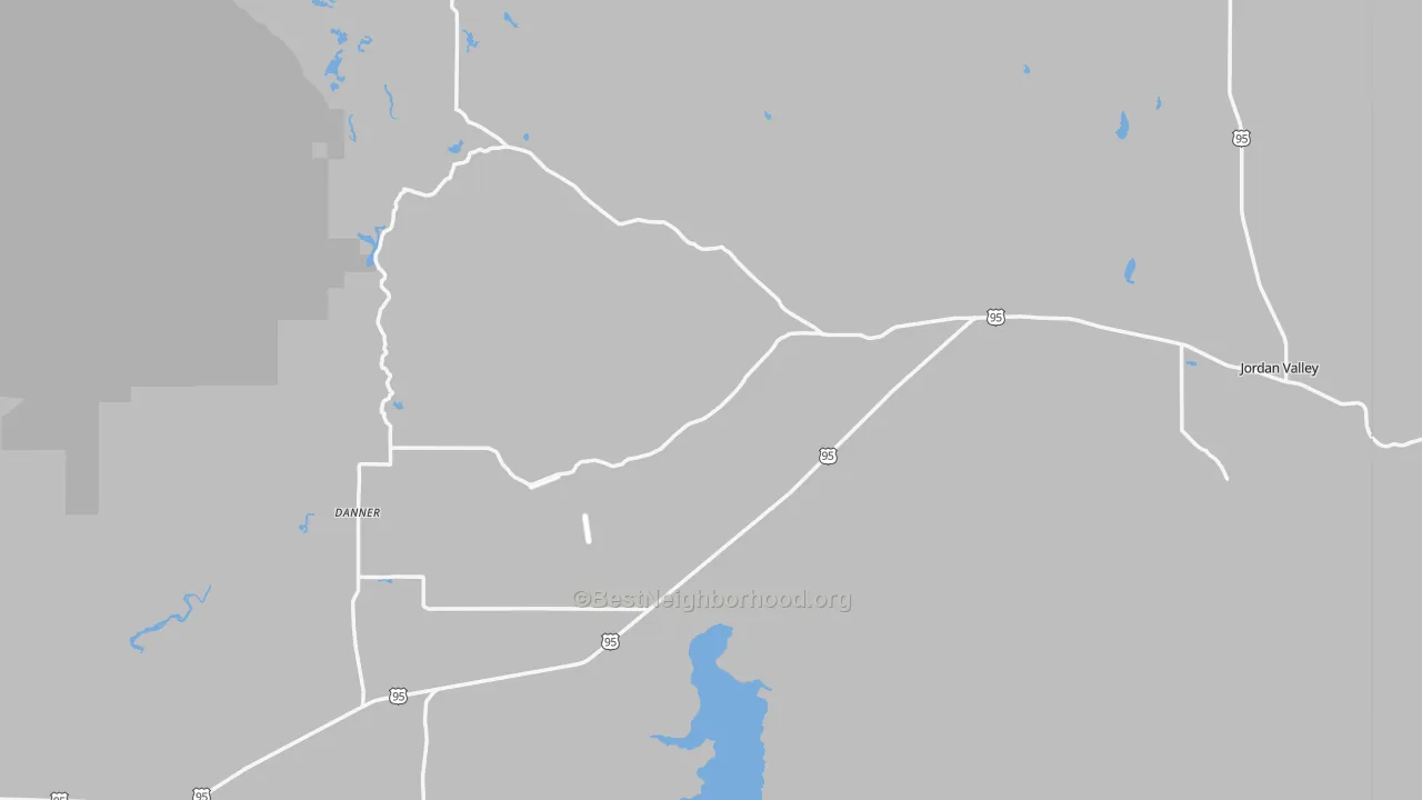 Bike Grade map of 97910, OR