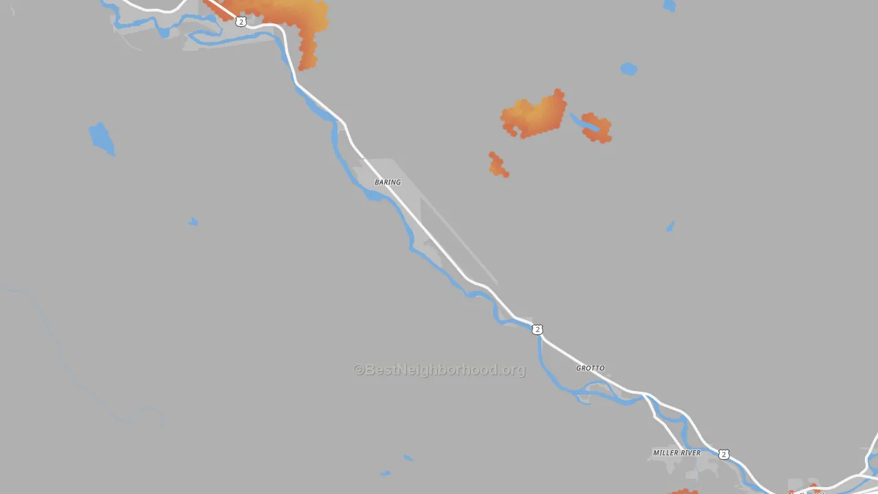 Bike Grade map of 98224, WA