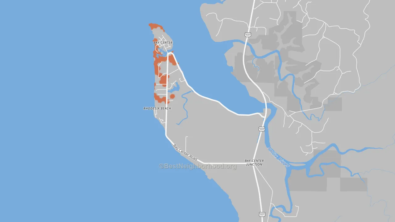 Bike Grade map of 98527, WA