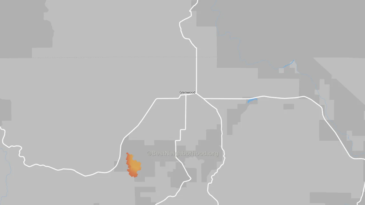 Bike Grade map of 98619, WA