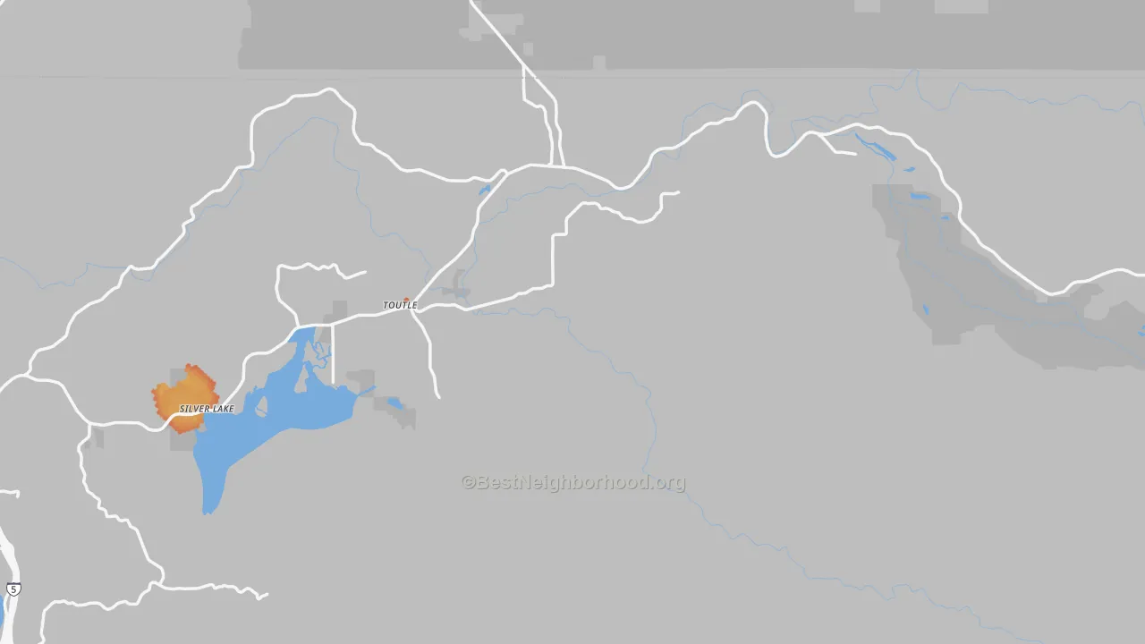 Bike Grade map of 98649, WA