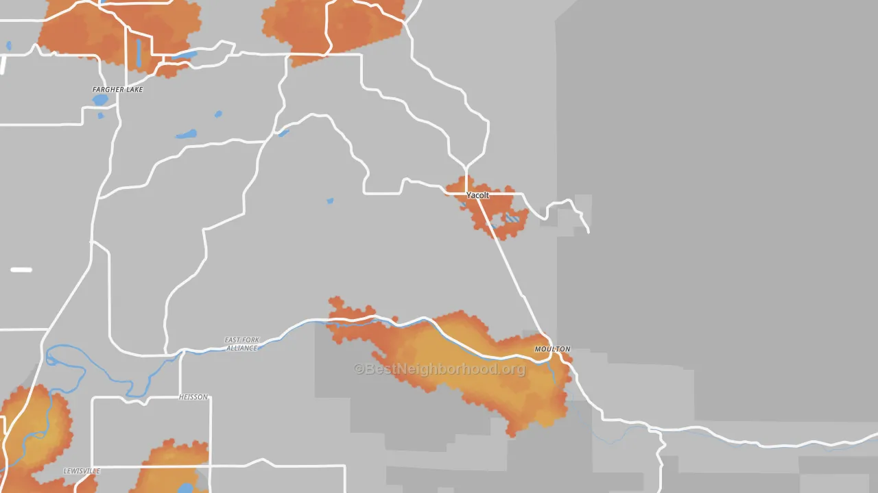Bike Grade map of 98675, WA