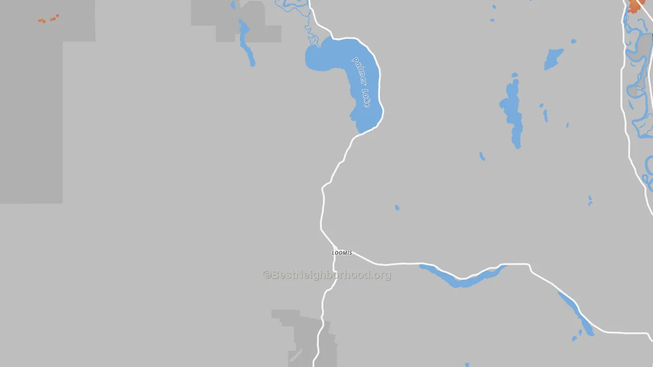 Bike Grade map of 98827, WA