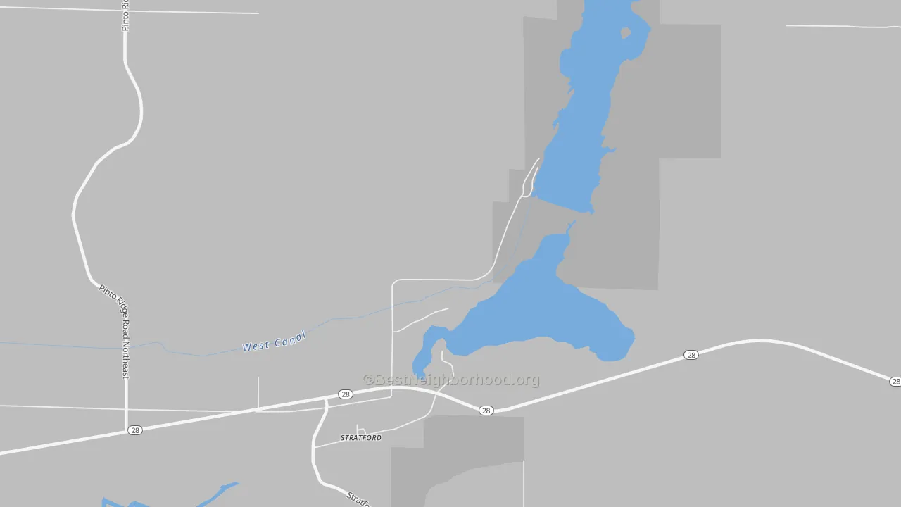 Bike Grade map of 98853, WA