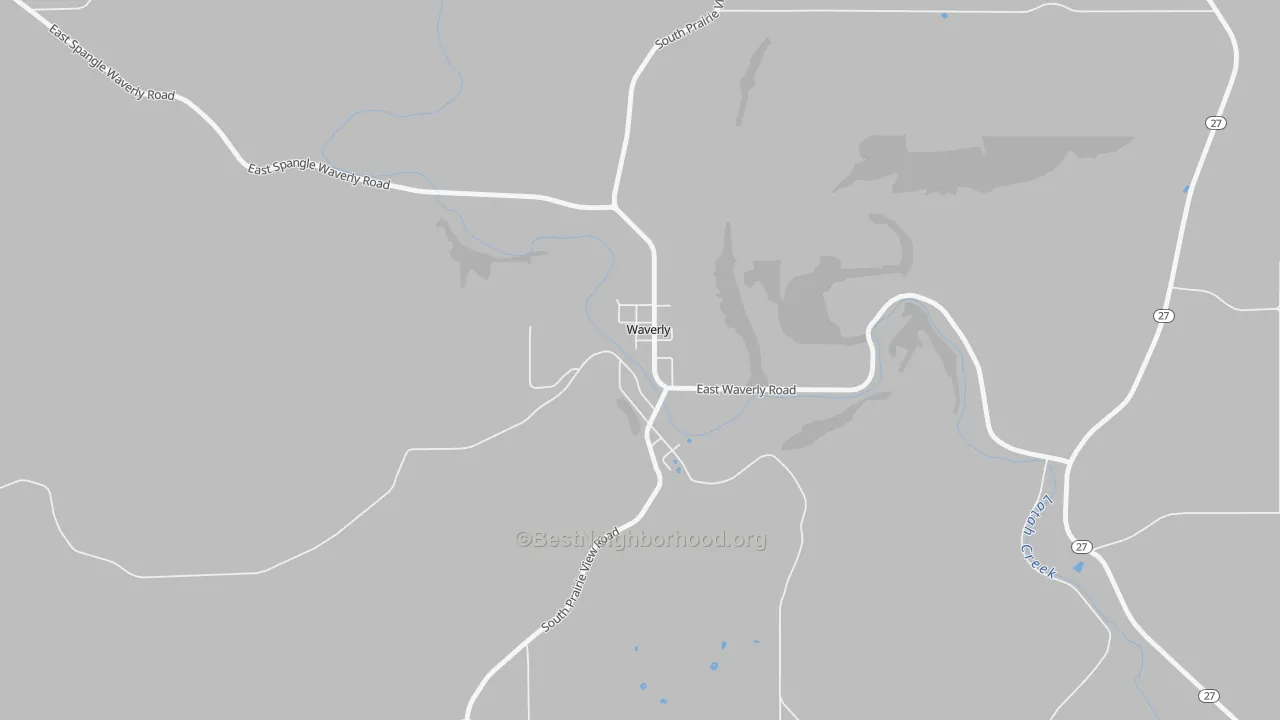Bike Grade map of 99039, WA