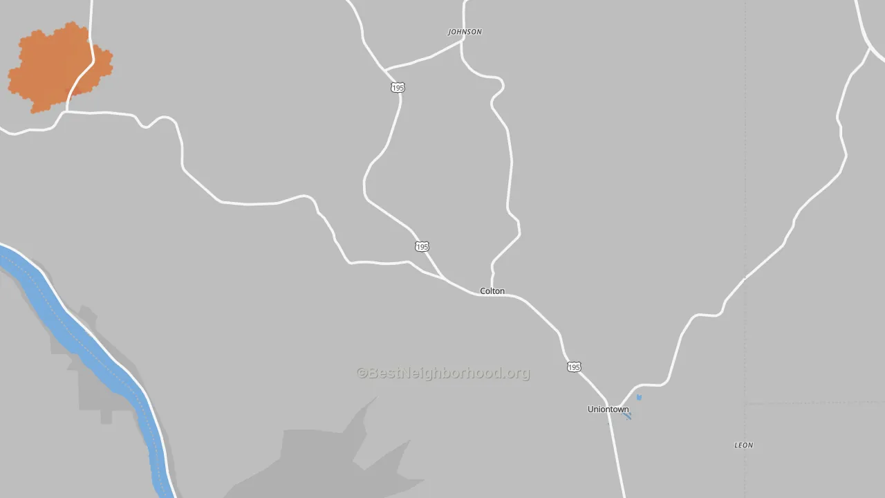 Bike Grade map of 99113, WA