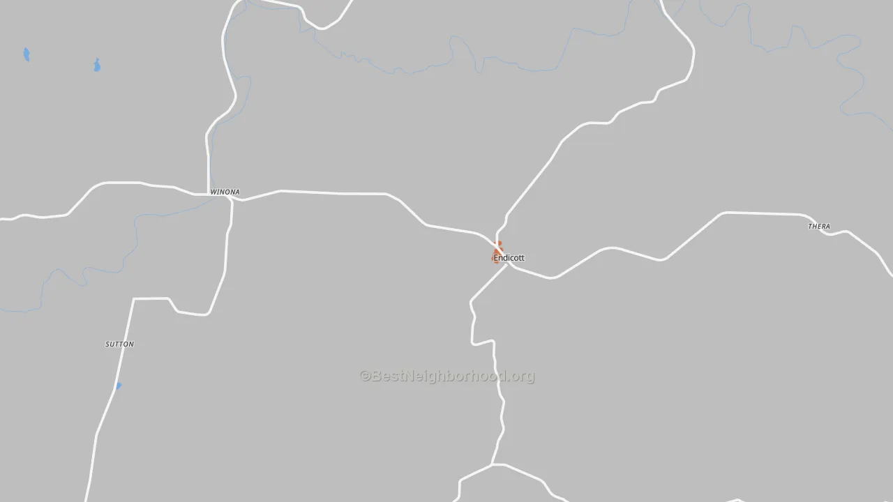 Bike Grade map of 99125, WA