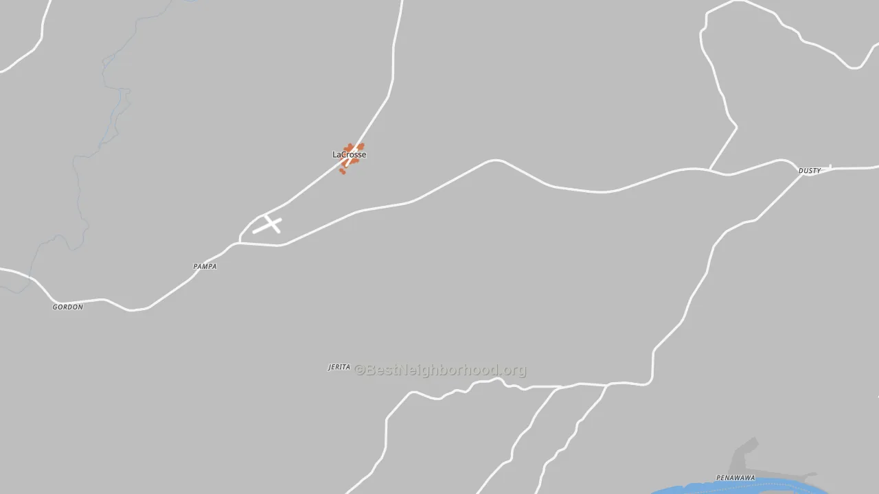 Bike Grade map of 99143, WA
