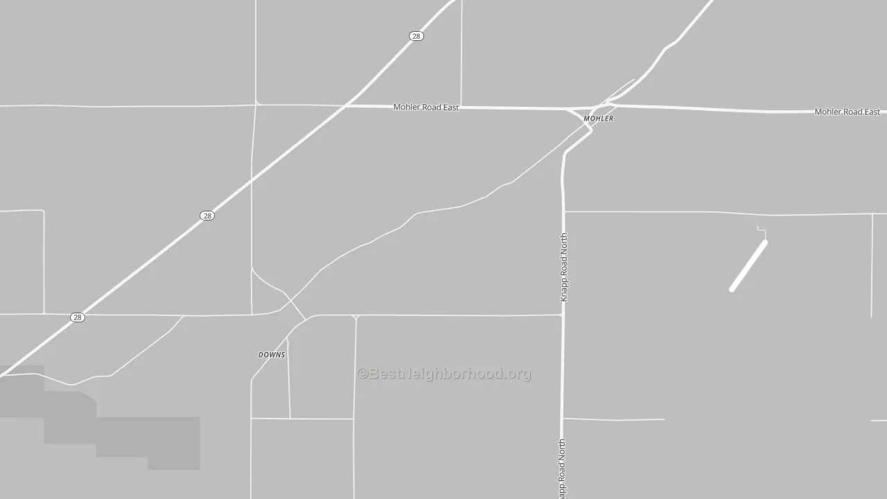 Bike Grade map of 99154, WA