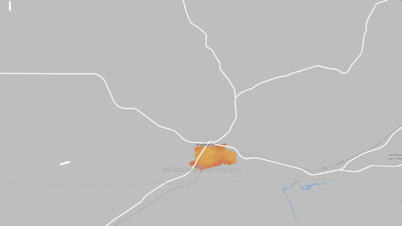 Bike Grade map of 99371, WA