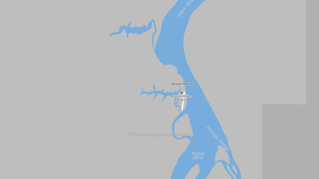 Bike Grade map of 99657, AK