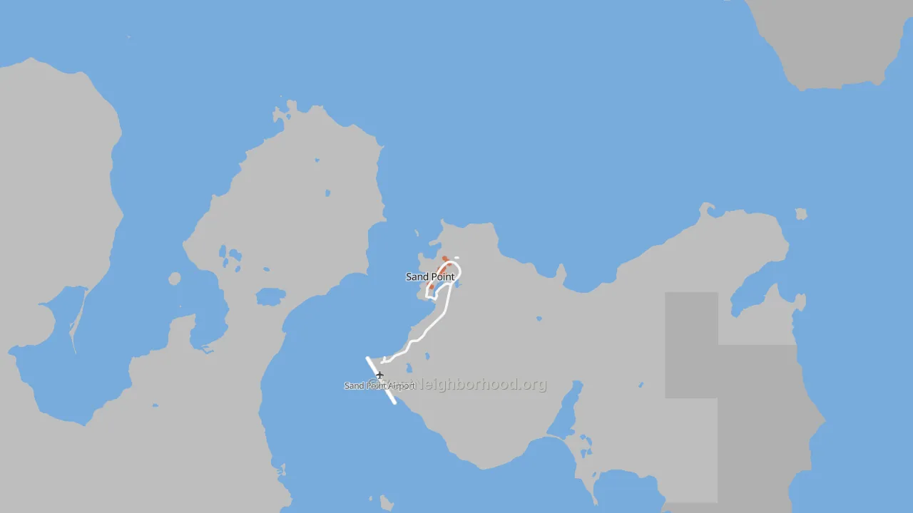 Bike Grade map of 99661, AK