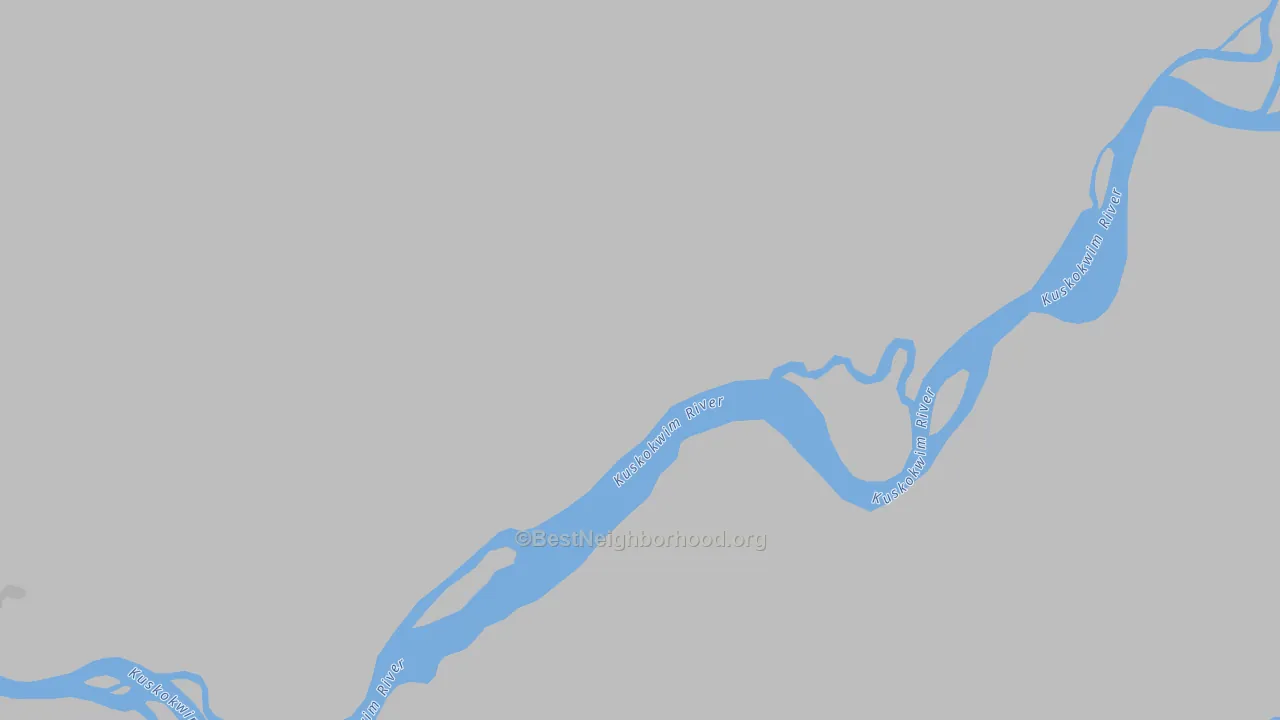 Bike Grade map of 99668, AK