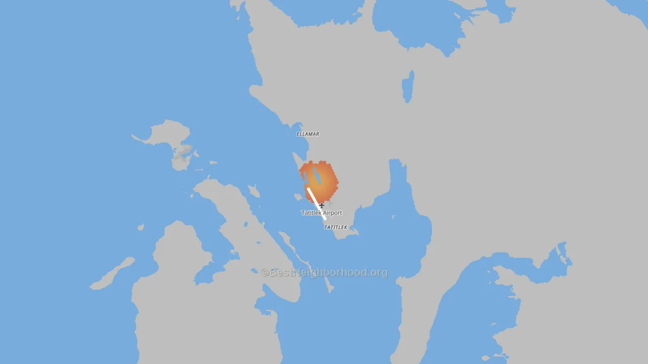 Bike Grade map of 99677, AK