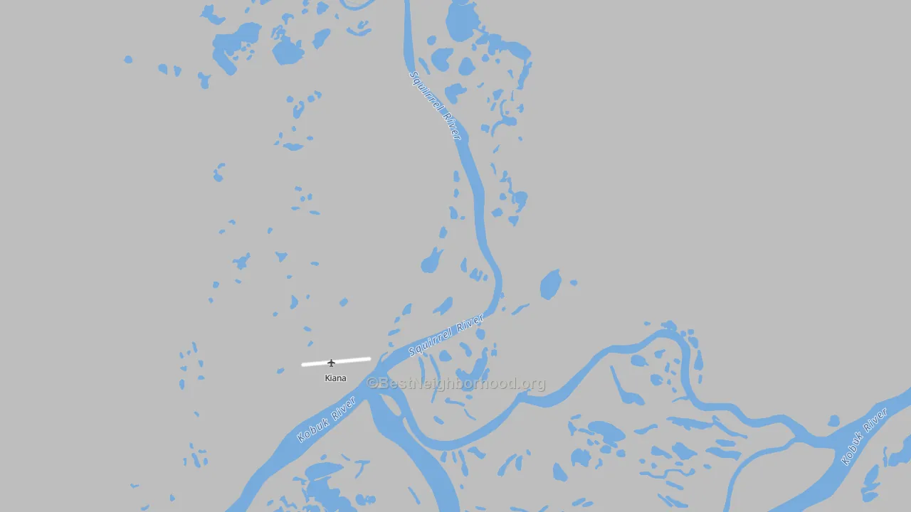 Bike Grade map of 99749, AK