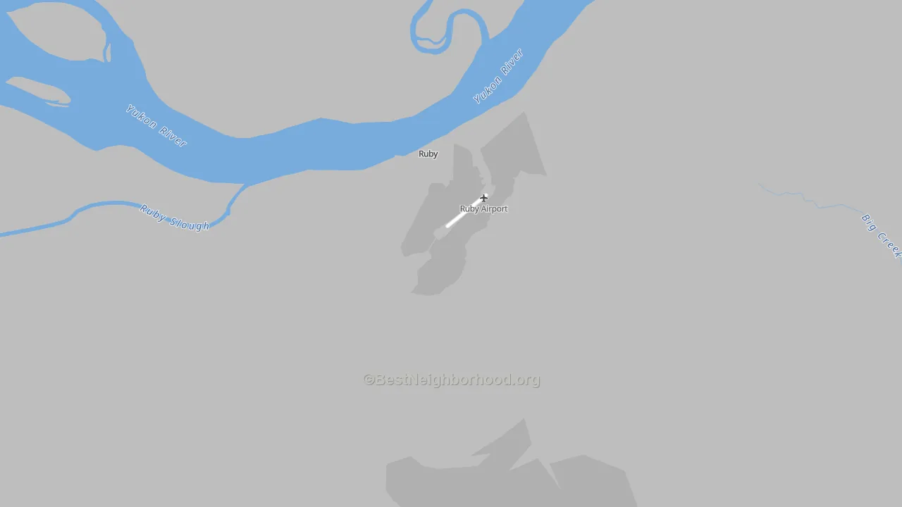 Bike Grade map of 99768, AK