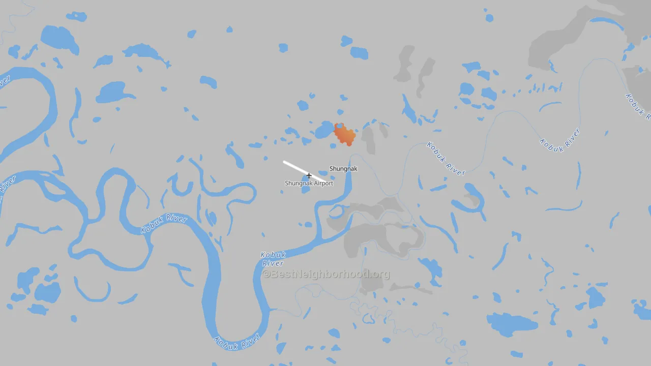 Bike Grade map of 99773, AK