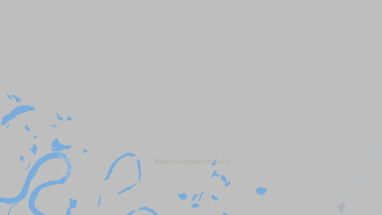 Bike Grade map of 99786, AK