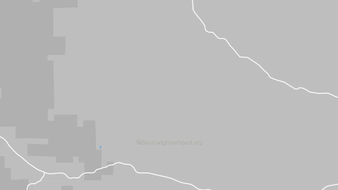 Bike Grade map of Aladdin, WY