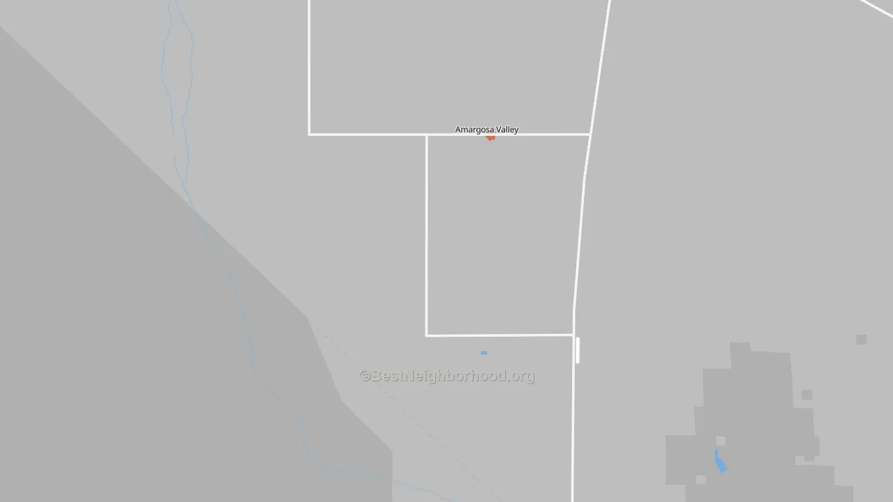 Bike Grade map of Amargosa Valley, NV