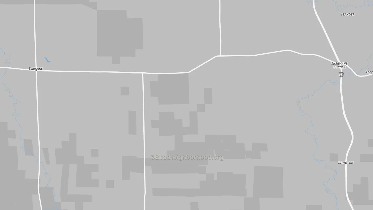 Bike Grade map of Angora, MN