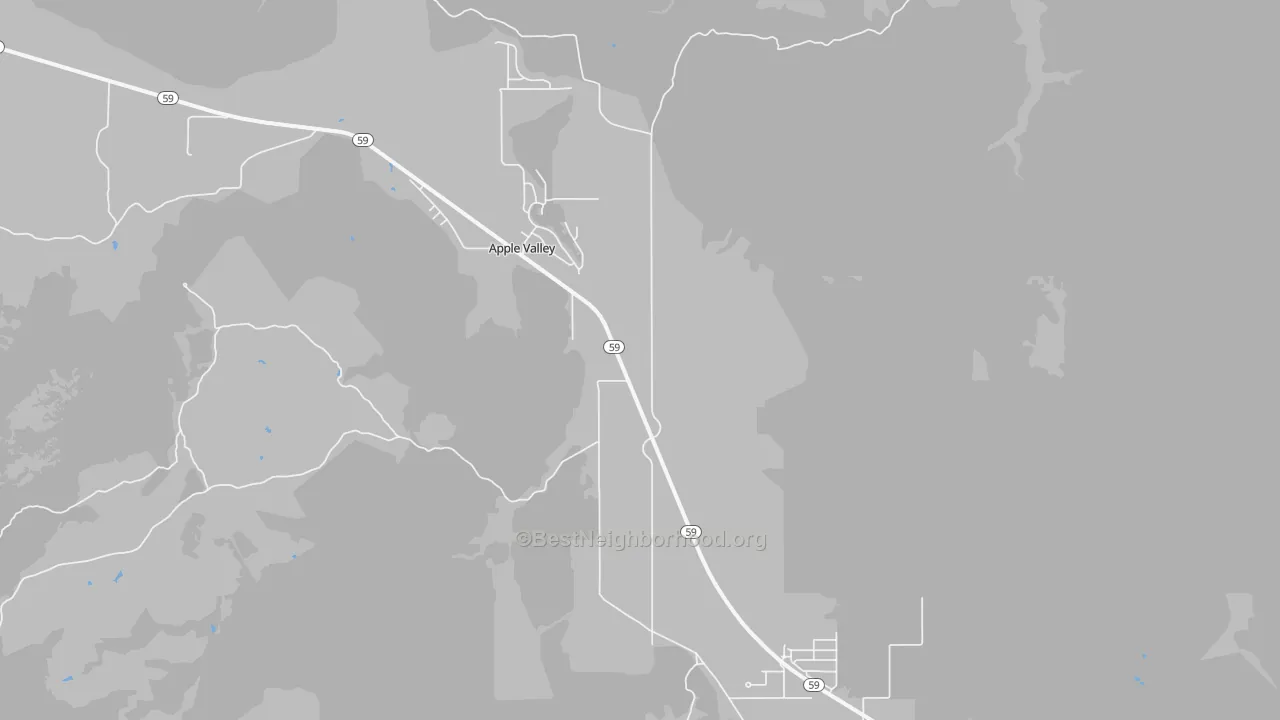 Bike Grade map of Apple Valley, UT