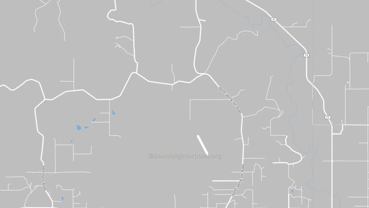 Bike Grade map of Avant, OK