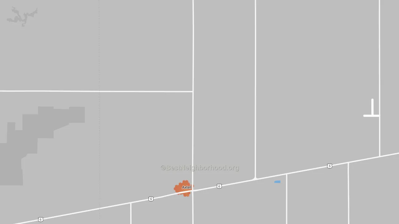 Bike Grade map of Axtell, NE