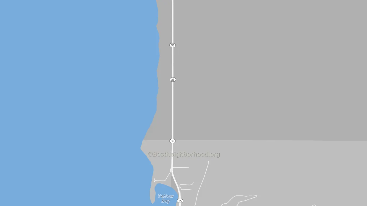 Bike Grade map of Bear Dance, MT