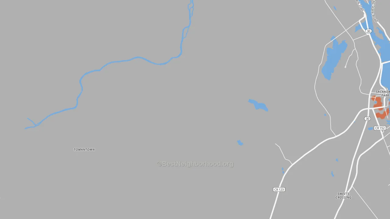 Bike Grade map of Benson, NY