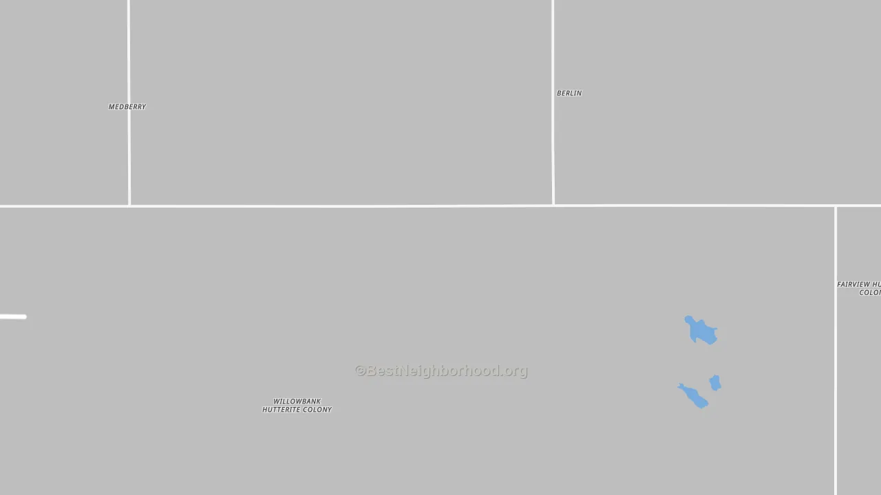 Bike Grade map of Berlin, ND