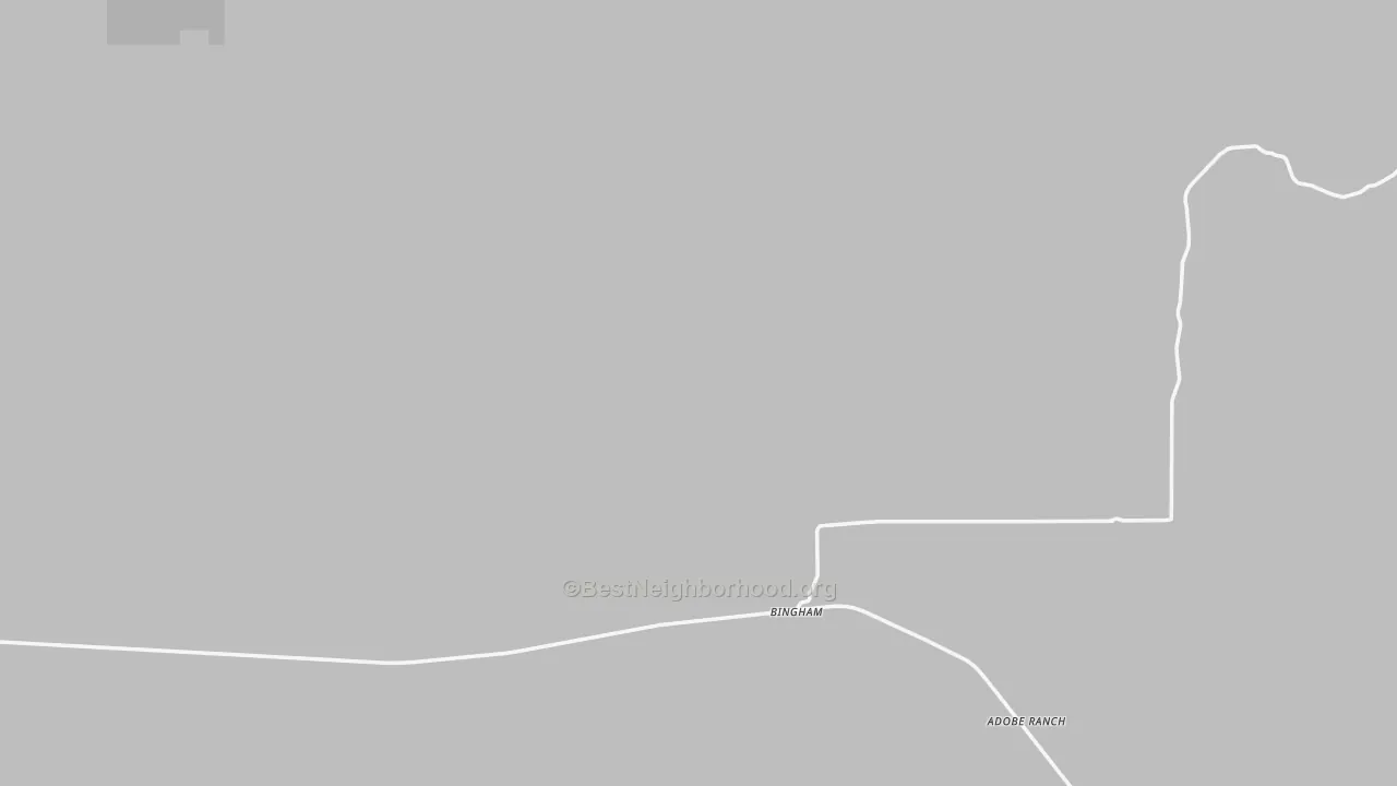 Bike Grade map of Bingham, NM