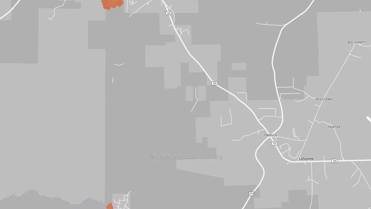 Bike Grade map of Bingham, PA