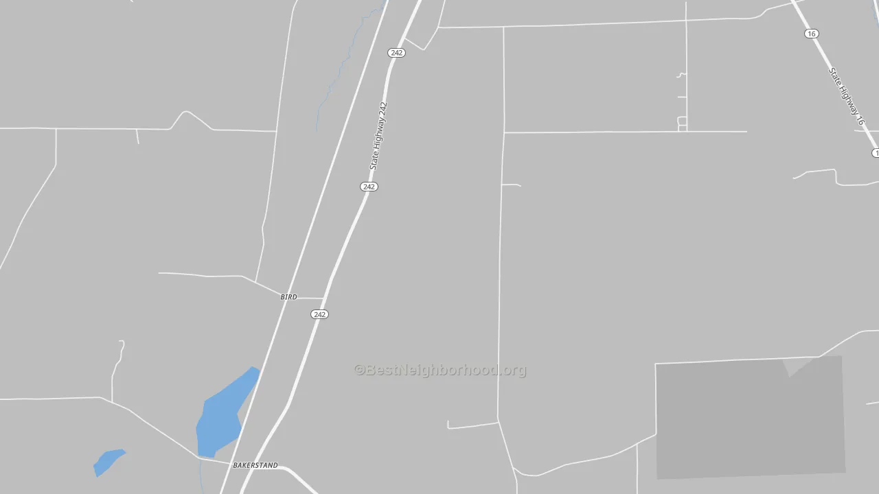 Bike Grade map of Bird, NY