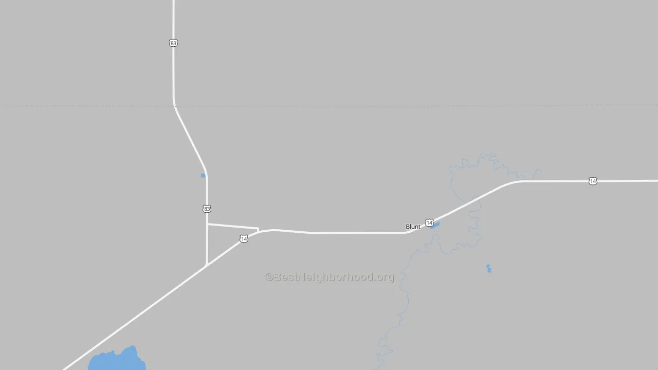 Bike Grade map of Bretton, SD