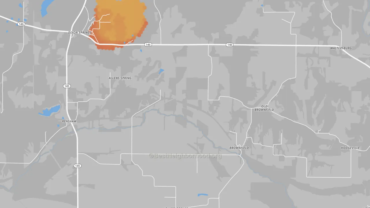 Bike Grade map of Brownfield, IL