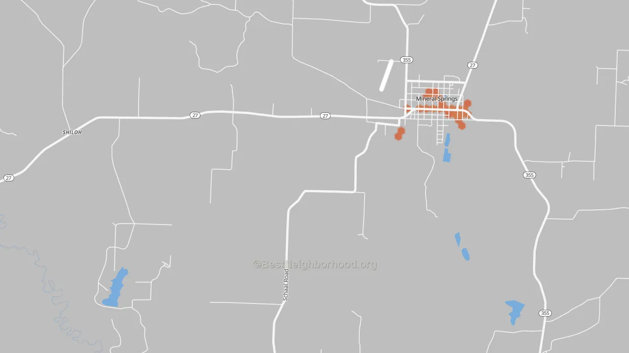 Bike Grade map of Buck Range, AR
