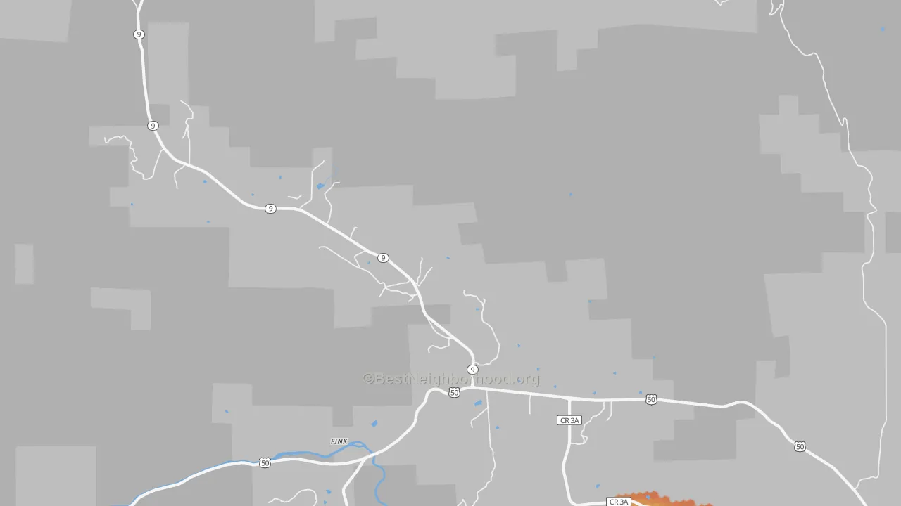 Bike Grade map of Buckskin Joe, CO