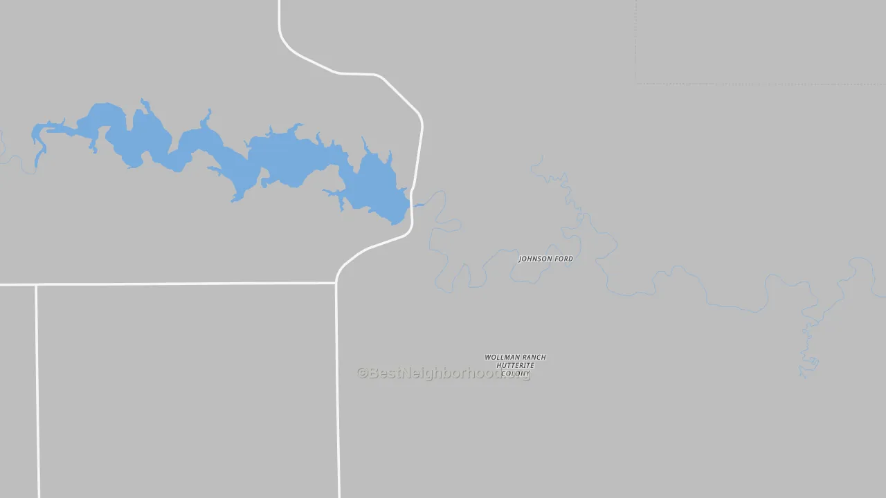 Bike Grade map of Buckskin, ND