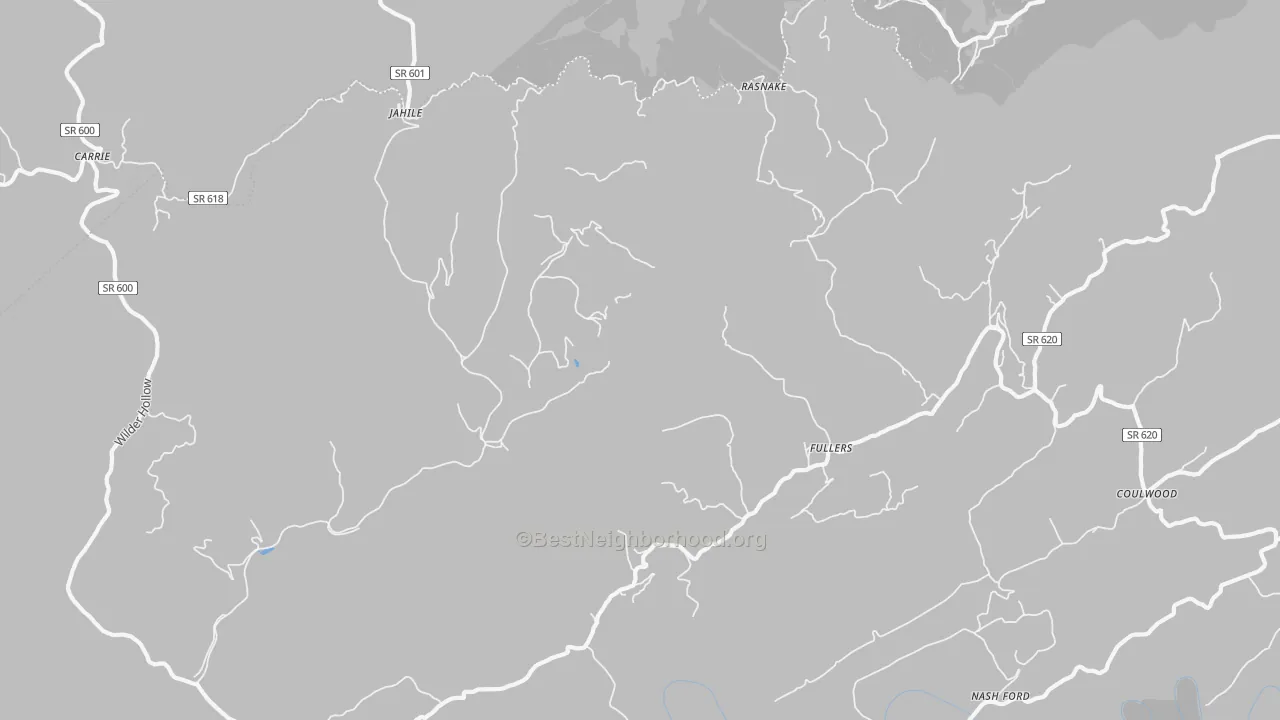 Bike Grade map of Bucu, VA