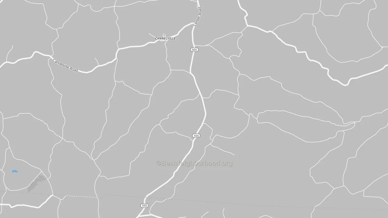 Bike Grade map of Cannelville, OH