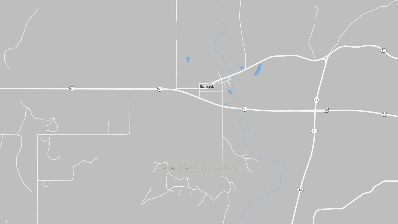 Bike Grade map of Carter Nine, OK