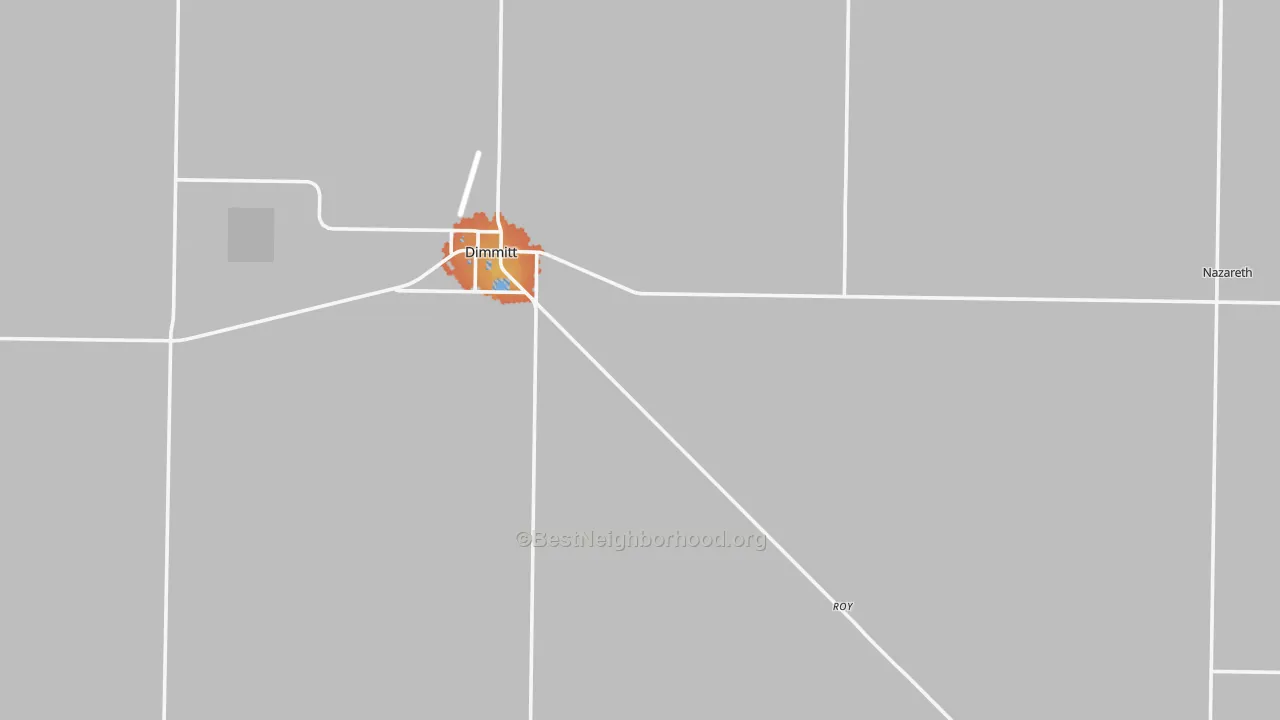 Bike Grade map of Castro County, TX