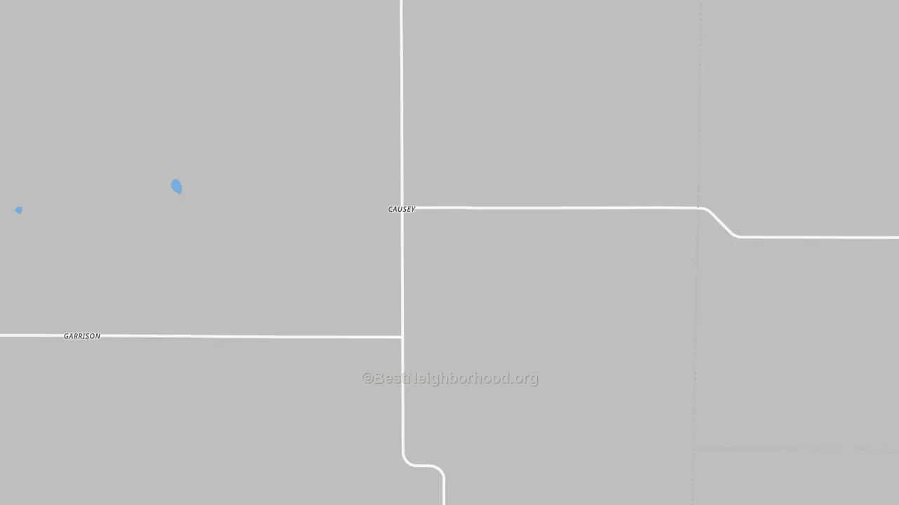 Bike Grade map of Causey, NM