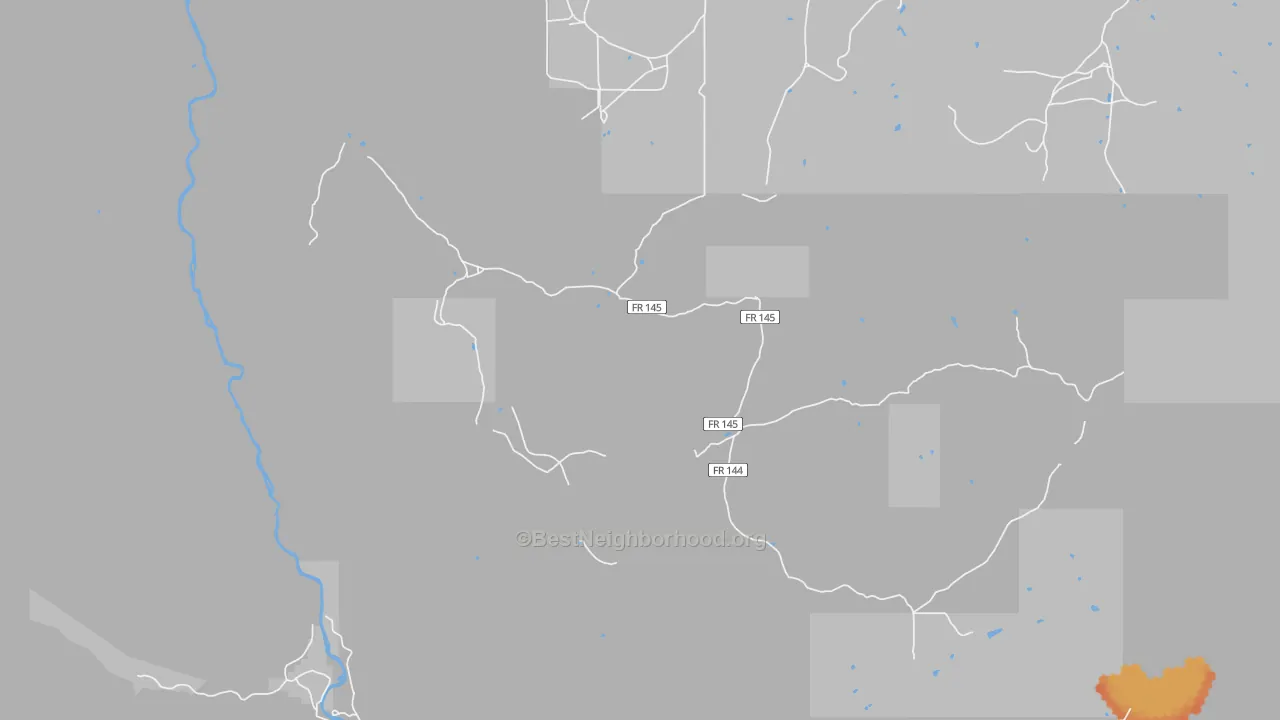 Bike Grade map of Cebolla, NM