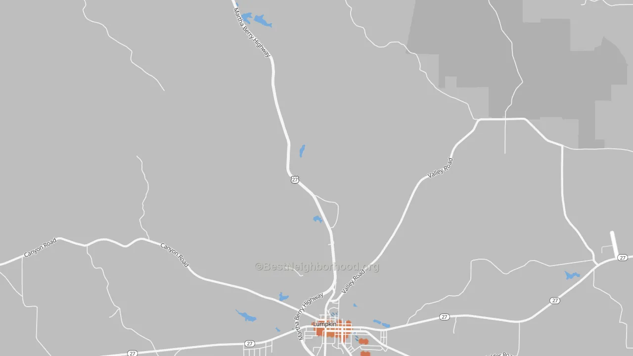 Bike Grade map of Charles, GA