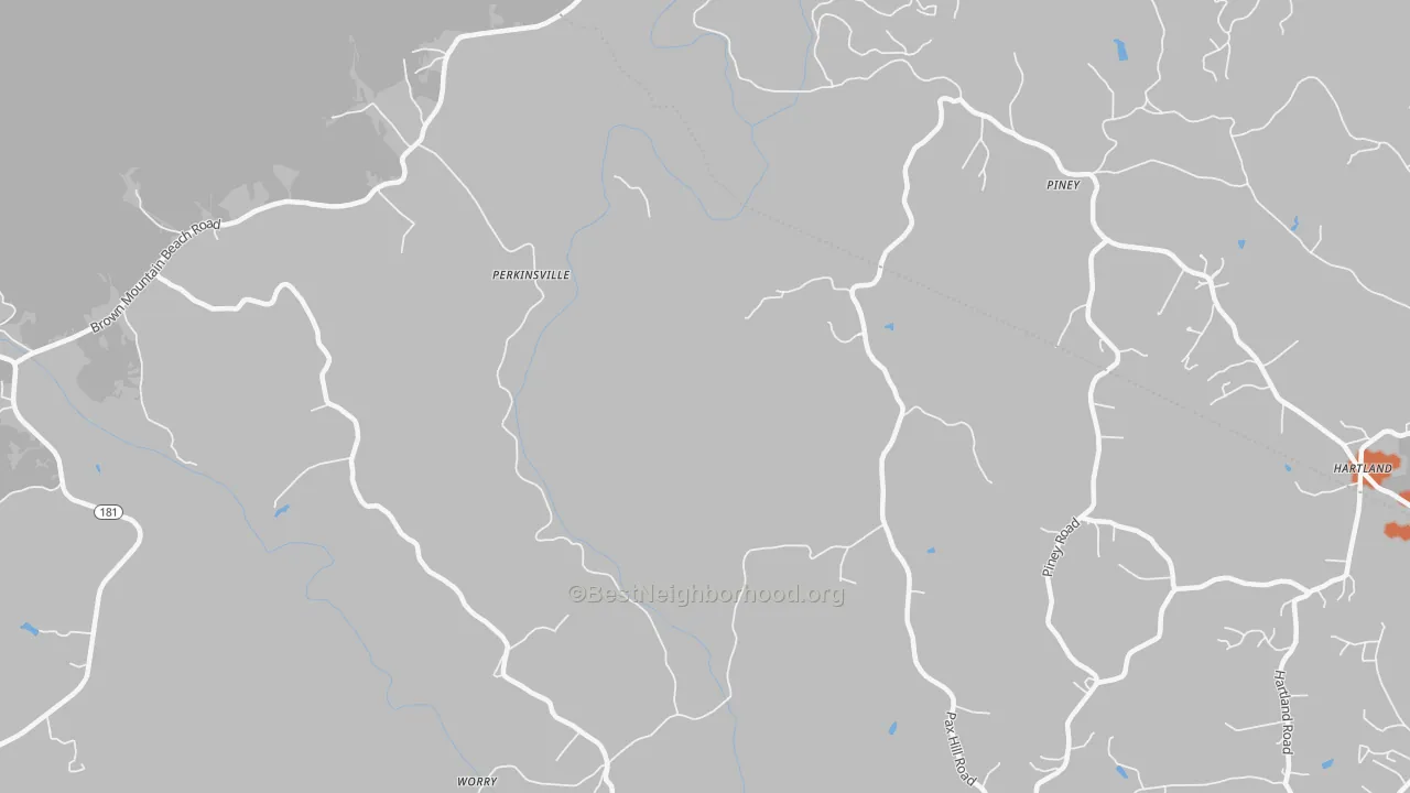 Bike Grade map of Chesterfield, NC