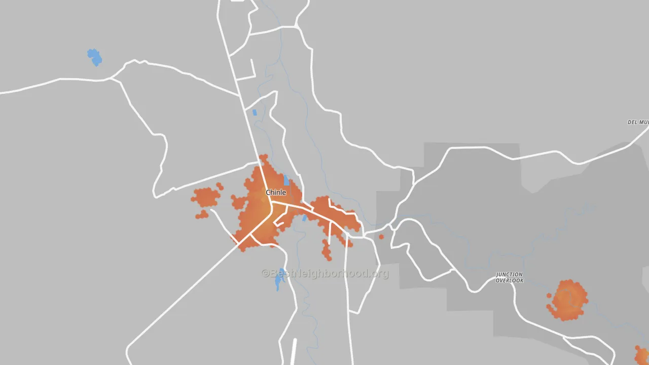 Bike Grade map of Chinle, AZ