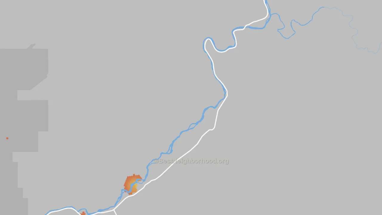 Bike Grade map of Cisco, UT