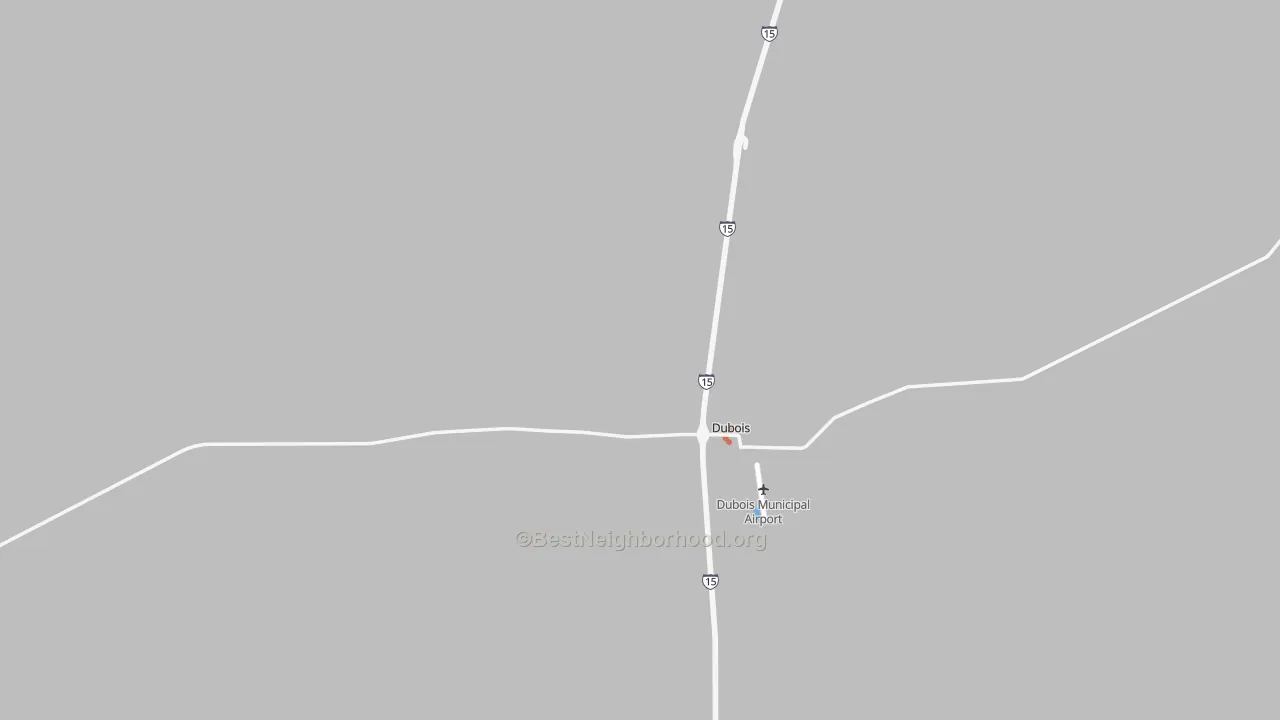 Bike Grade map of Clark County, ID
